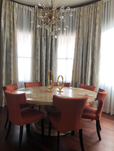 Dining area in Galveston