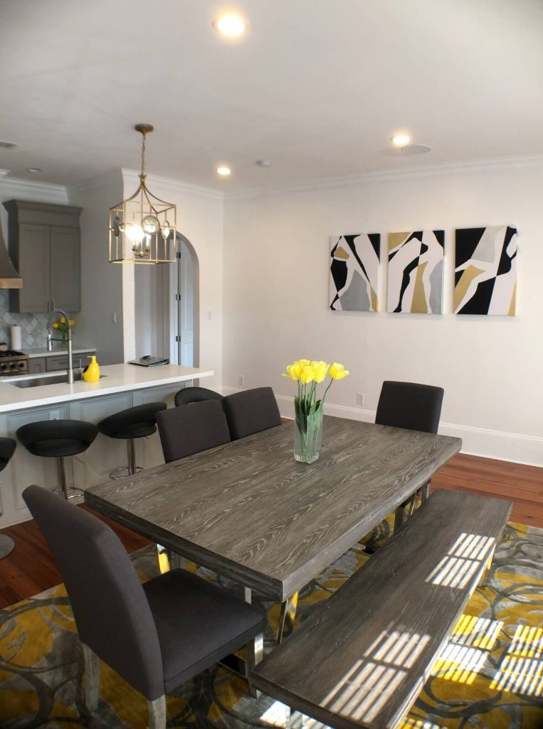 Dining table in New Orleans